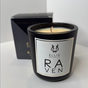 Ellis Brooklyn Raven Scented Candle, 6.5 oz NWT